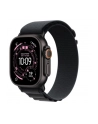 apple Watch Ultra 3 GPS + Cellular, koperta 49 mm z tytanu w kolorze czarnym, opaska Alpine w kolorze czarnym - rozmiar L - nr 1