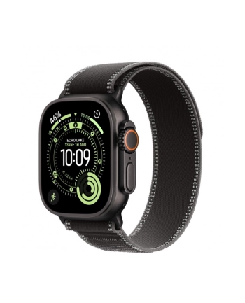 apple Watch Ultra 3 GPS + Cellular koperta 49 mm z tytanu w kolorze czarnym, opaska Trail w kolorze czarnym/węgla drzewnego - rozmiar M/L nr 2