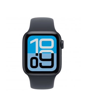apple Watch SE 3 GPS koperta 40 mm z aluminium w kolorze księżycowej poświaty, pasek sportowy w kolorze księżycowej poświaty - rozmiar S/M nr 2