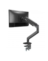 digitus Uchwyt ramię biurkowe pojedyncze z zaciskiem i sprężyną mechaniczną 1x LCD max. 49' 20kg, VESA: 75x75, 100x100, czarne - nr 21