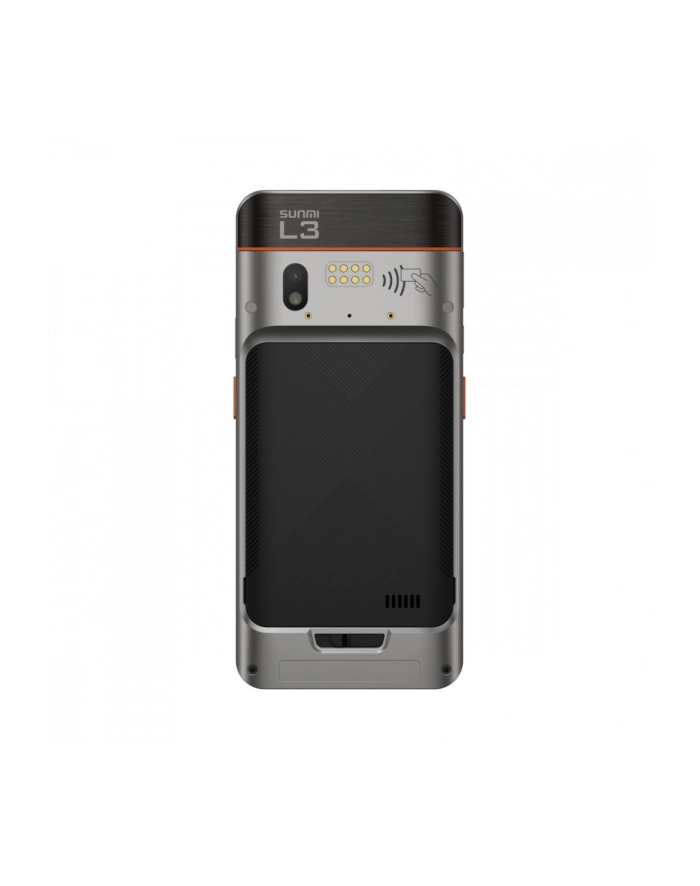 sunmi Terminal L3, GMS-EDLA, A14, 6.75', 6GB+128GB, 13MP rear + 5MP front camera, SS1111 Scanner, Dual NFC, WiFi, IP68, Fingerprint, 4G, EU Adapter, główny