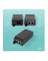 digitus Zasilacz/Adapter PoE+ 802.3at aktywny max. 55V 30W 10/100/1000Mbps, transmisja do 100m - nr 2