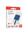 verbatim Dysk zewnętrzny SnapBack Magnetic SSD Blue MagSave 1TB Apple ProRes 4K 60kl/s - nr 14