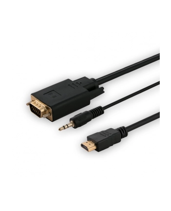 savio Adapter HDMI (M) -VGA (M)  + audio  CL-198