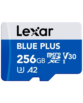 lexar Karta pamięci microSD 256GB C10 A2 U3 V30 170MB/s Blue Plus nr 2