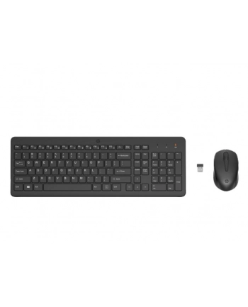 hyperx Klawiatura z myszą HP 330 Bezprzewodowa Czarna