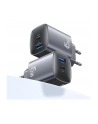 usams Ładowarka sieciowa T66 45W CC290 GaN Fast charge 1xUSB-A 1xUSB-C srebrny - nr 10