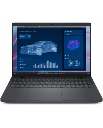 Laptop Dell Pro Max 16 MC16255 Win11Pro AMD Ryzen 340|16GB|256GB|FgrPr ' SmtCd|FHD Cam ' Mic|WLAN + BT|16.0 FHD+|Backlit Kb|4 Cell|100W/3Y ProSupport nr 1