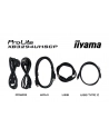 iiyama Monitor 31,5 cala XB3294UHSCP-B1.4K,VA,2xHDMI,DP,USB-C dock 95W, PIP,RJ45, 400cd, 2ms, 4xUSB, KVM,Sync,2x5W, HAS (150) PIVOT, - nr 30