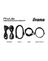 iiyama Monitor 31,5 cala XB3294UHSCP-B1.4K,VA,2xHDMI,DP,USB-C dock 95W, PIP,RJ45, 400cd, 2ms, 4xUSB, KVM,Sync,2x5W, HAS (150) PIVOT, - nr 4