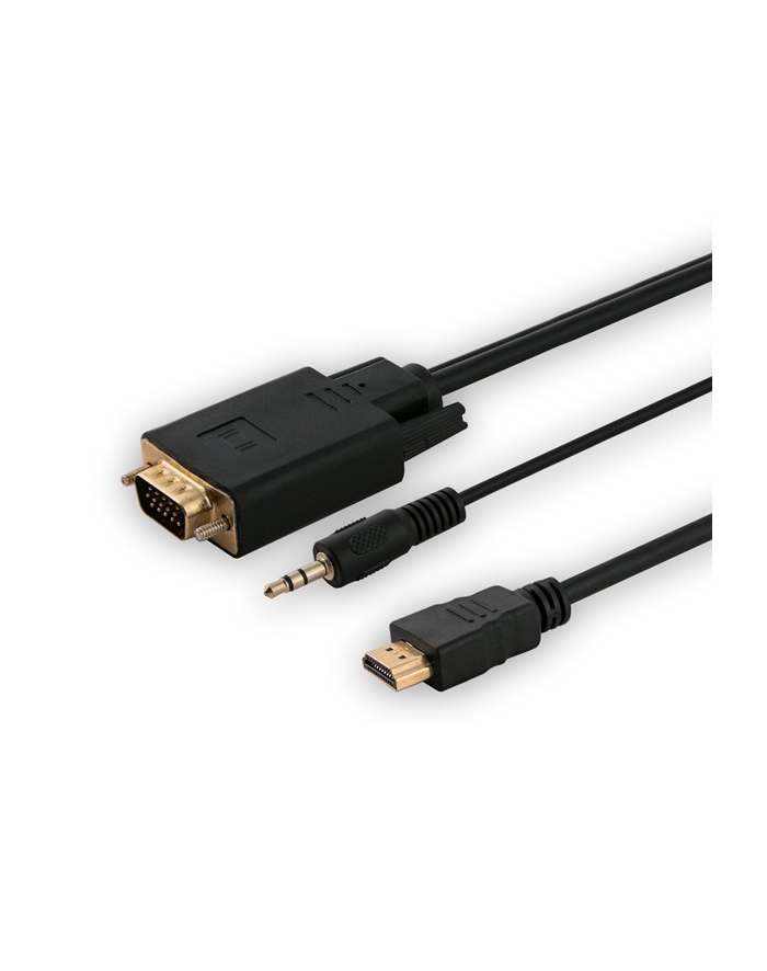savio Adapter HDMI (M) -VGA (M)  + audio  CL-198 główny