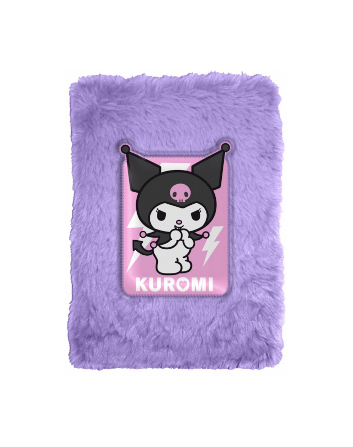 kids euroswan Pamiętnik notatnik pluszowy Kuromi główny