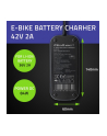 qoltec Ładowarka Pro do roweru Bosch 36V | 42V | 2A | Bosch plug |      wodoodporna + kabel zasilajšcy - nr 2