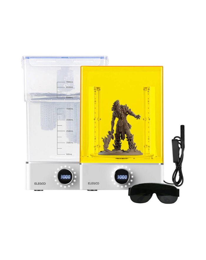 Zestaw do mycia i utwardzania wydruków 3D ELEGOO Mercury XS główny