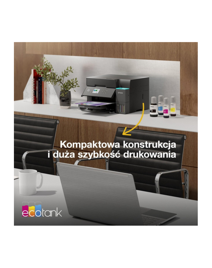 epson Urządzenie wielofunkcyjne L6370 ITS  A4/35ppm/W(LAN)/ADF2Scopy/czarna/100k główny