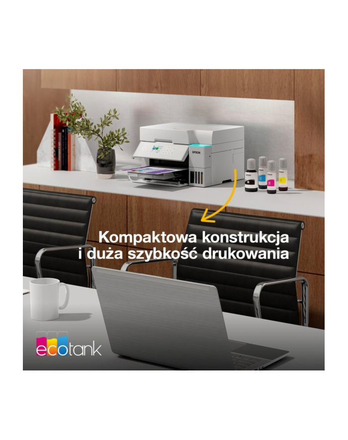 epson Urządzenie wielofunkcyjne L6376 ITS białe A4/35ppm/W(LAN)/ADF2Scopy/100k główny