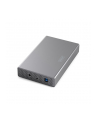 digitus Obudowa zewnętrzna USB 3.0 na dysk SSD/HDD 3.5' SATA III max. 16 TB z zasilaczem, aluminiowa - nr 7