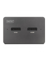 digitus Stacja dokująca USB-C 3.2 Gen2 dla dysków SSD M.2 Duo NVMe oraz SATA (max. 2x 4 TB) z czytnikiem kart SD-Express 7.1 (max. 2 TB), czarna - nr 24