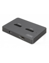 digitus Stacja dokująca USB-C 3.2 Gen2 dla dysków SSD M.2 Duo NVMe oraz SATA (max. 2x 4 TB) z czytnikiem kart SD-Express 7.1 (max. 2 TB), czarna - nr 7