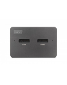 digitus Stacja dokująca USB-C 3.2 Gen2 dla dysków SSD M.2 Duo NVMe oraz SATA (max. 2x 4 TB) z czytnikiem kart SD-Express 7.1 (max. 2 TB), czarna - nr 8