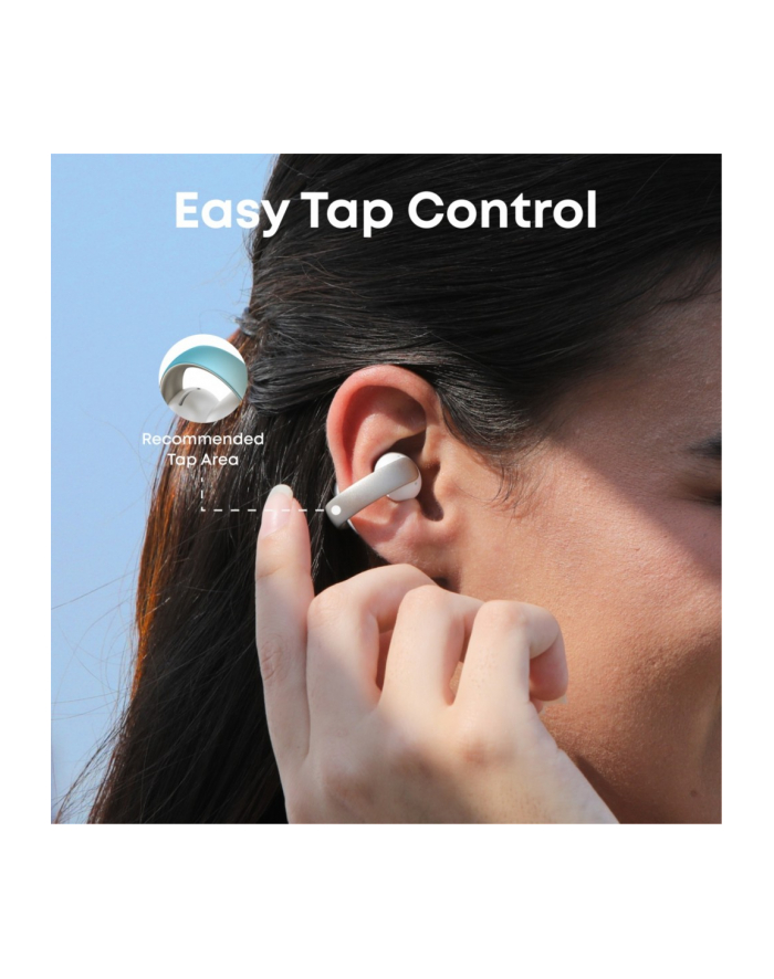 anker Słuchawki Soundcore AeroClip Bluetooth białe główny