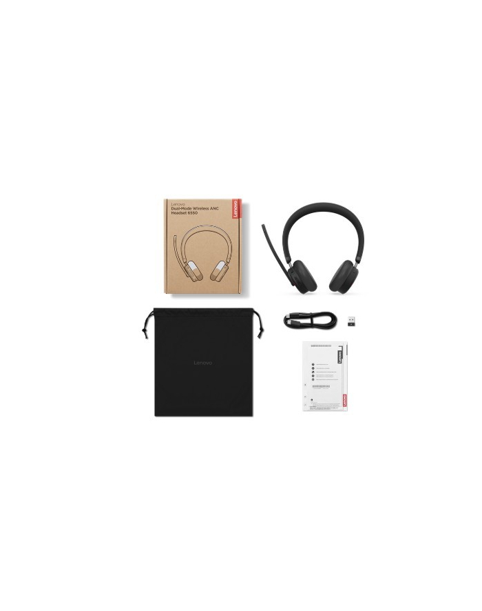 lenovo Słuchawki bezprzewodowe Dual-Mode ANC 6550 USB-A główny