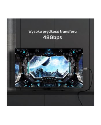 unitek Kabel HDMI 2.1 8K 60Hz 5m, C11086GY01-5M nr 2