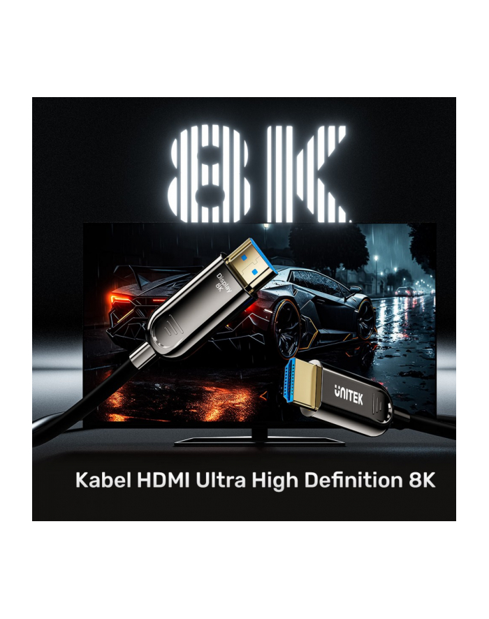 unitek Kabel HDMI 2.1 8K 60Hz 5m, C11086GY01-5M główny