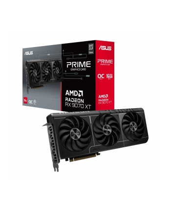 asus Karta graficzna RX 9070 XT PRIME OC 16 GB GDDR6 256bit DP/HDMI