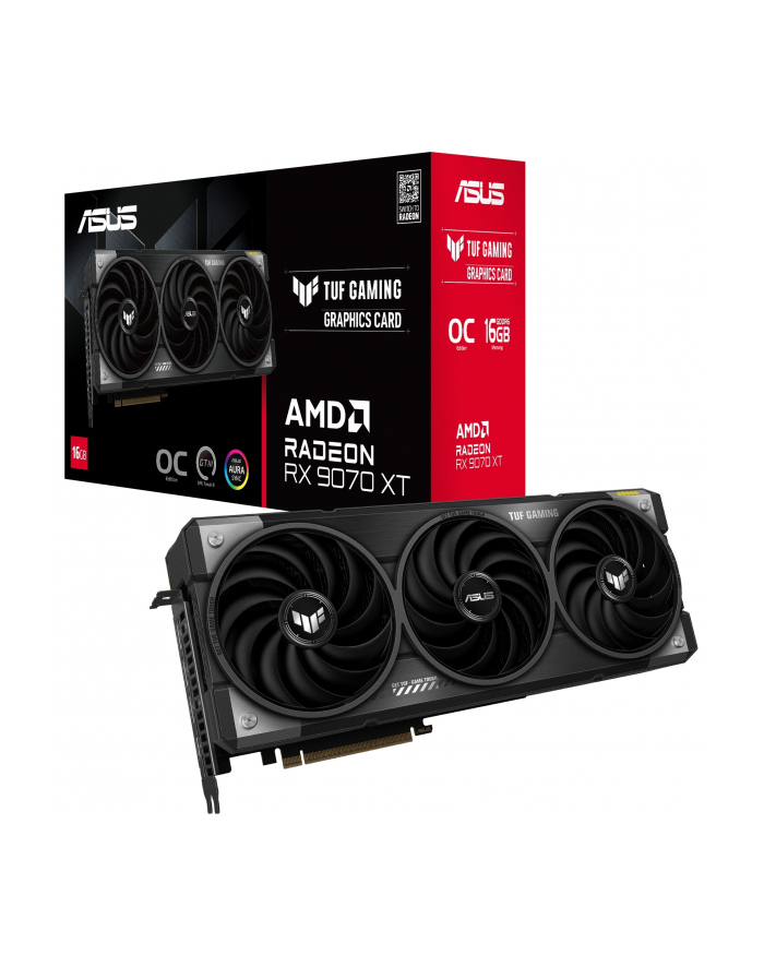 asus Karta graficzna RX 9070 XT GAMING OC 16GB GDDR6 256bit DP/HDMI główny