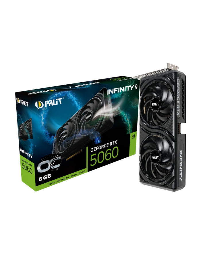palit Karta graficzna GeForce RTX 5060 INFINITY 2 OC 8GB GDDR7 128bit 3DP/HDMI główny