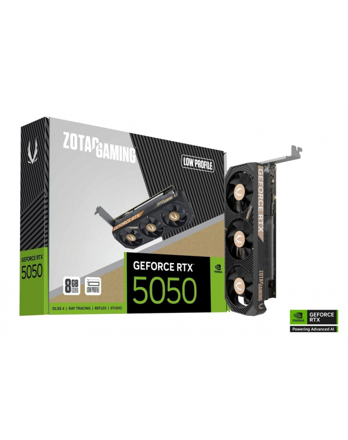 zotac Karta graficzna GeForce RTX 5050 LP 8GB GDDR6 128bit 2DP/HDMI główny