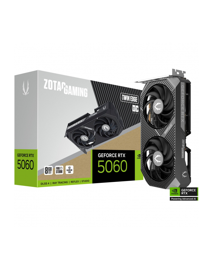 zotac Karta graficzna GeForce RTX 5060 TWIN EDGE OC 8GB GDDR7 128bit 3DP/HDMI główny