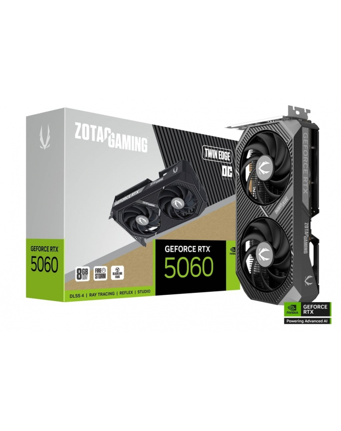 zotac Karta graficzna GeForce RTX 5060 TWIN EDGE OC 8GB GDDR7 128bit 3DP/HDMI główny