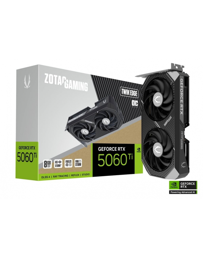 zotac Karta graficzna Geforce RTX 5060 Ti 8GB TWIN EDGE OC GDDR7 128bit 3DP/HDMI główny