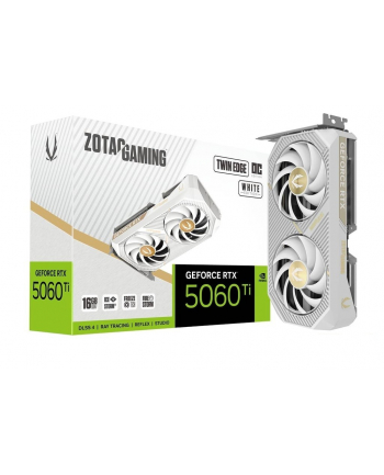 zotac Karta graficzna GeForce RTX 5060 Ti 16GB TWIN EDGE OC GDDR7 128bit biała nr 2