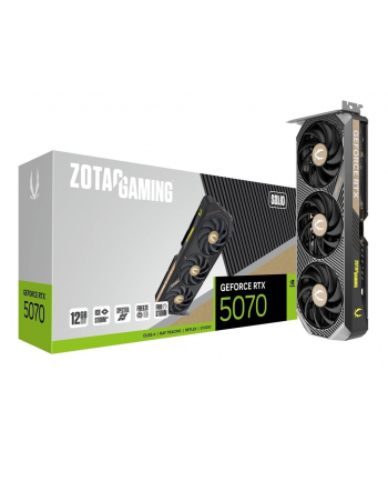 zotac Karta graficzna GeForce RTX 5070 SOLID 12GB GDDR7 192bit 3DP/HDMI nr 2