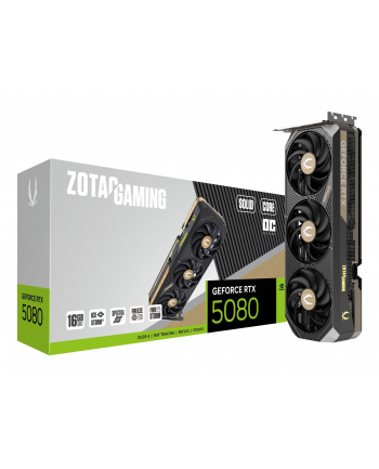 zotac Karta graficzna GeForce RTX 5080 SOLID CORE OC 16GB GDDR7 256bit 3DP/HDMI