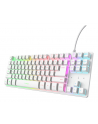 trust Podświetlana klawiatura gamingowa GTX 833 Thado TKL biała - nr 5