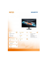 gigabyte Monitor 27 '' M27Q3 GAMING QHD IPS 300Hz DP HDMI - nr 8