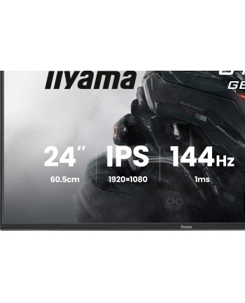 iiyama Monitor 23,8 cala GB2441HSU-B1 IPS,FHD,144Hz,1ms,2xUSB,350cd,HDMI,DP,HAS (150) PIVOT nr 1
