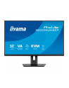 iiyama Monitor 31,5 cala XB3294UHSCP-B1.4K,VA,2xHDMI,DP,USB-C dock 95W, PIP,RJ45, 400cd, 2ms, 4xUSB, KVM,Sync,2x5W, HAS (150) PIVOT, - nr 37
