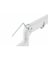 digitus Ramię biurkowe pojedyncze z zaciskiem i sprężyną gazową 1x LCD max. 57' 27kg, VESA: 75x75, 100x100, białe - nr 7