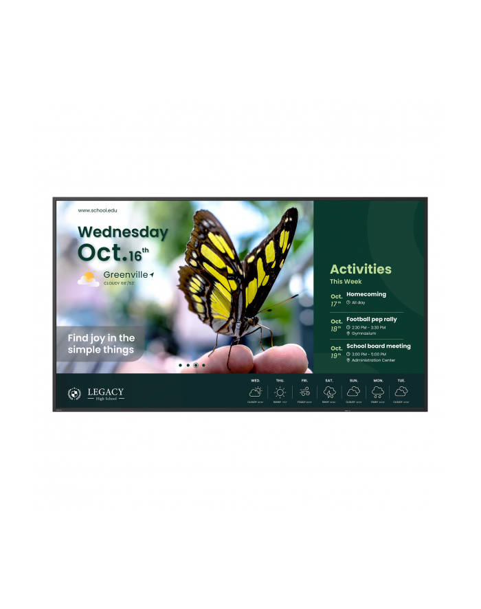 benq Monitor wielkoformatowy 55 '' ST5504  LED 4K/4500:1/ANDROID główny