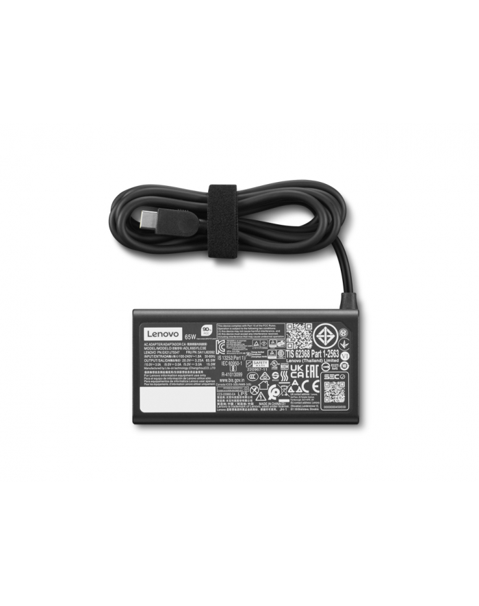 lenovo Adapter 65W Standard USB-C AC  Gen 2-EU1/Arabia/Indonesia/ROK 4X21S91187 główny