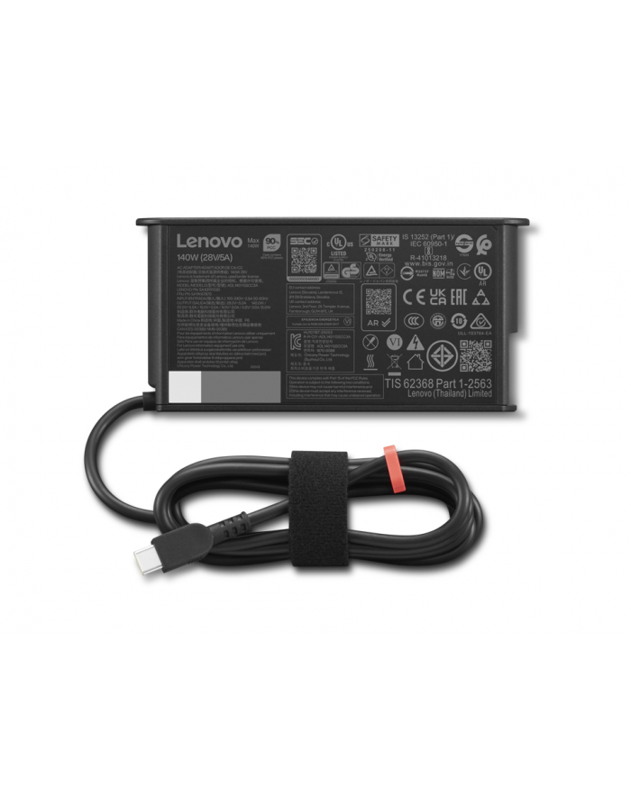 lenovo Zasilacz ThinkPad Mobile Workstation 140W USB-C GaN Slim AC Adapter -EU główny