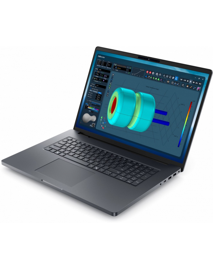 Laptop Dell Pro Max 18 Plus MB18250 Win11Pro U7-265HX|32GB|1TB|Nvidia RTX PRO 3000 Blackwell 12GB GDDR7|FgrPr ' SmtCd|Cam|WLAN + BT|18.0 QHD+|Backlit główny