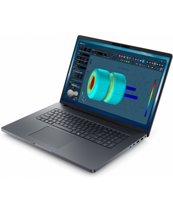 Laptop Dell Pro Max 18 Plus MB18250 Win11Pro U9-285HX|32GB|1TB|Nvidia RTX PRO 3000 Blackwell 12GB GDDR7|FgrPr ' SmtCd |Cam|WLAN + BT|18.0' QHD+|Backli