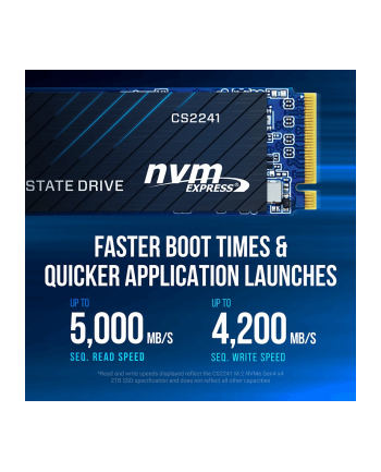 pny Dysk SSD 1TB M.2 2280 CS2241 M280CS2241-1TB-RB