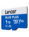 lexar Karta pamięci microSD 1TB C10 A2 U3 V30 170MB/s Blue Plus - nr 3